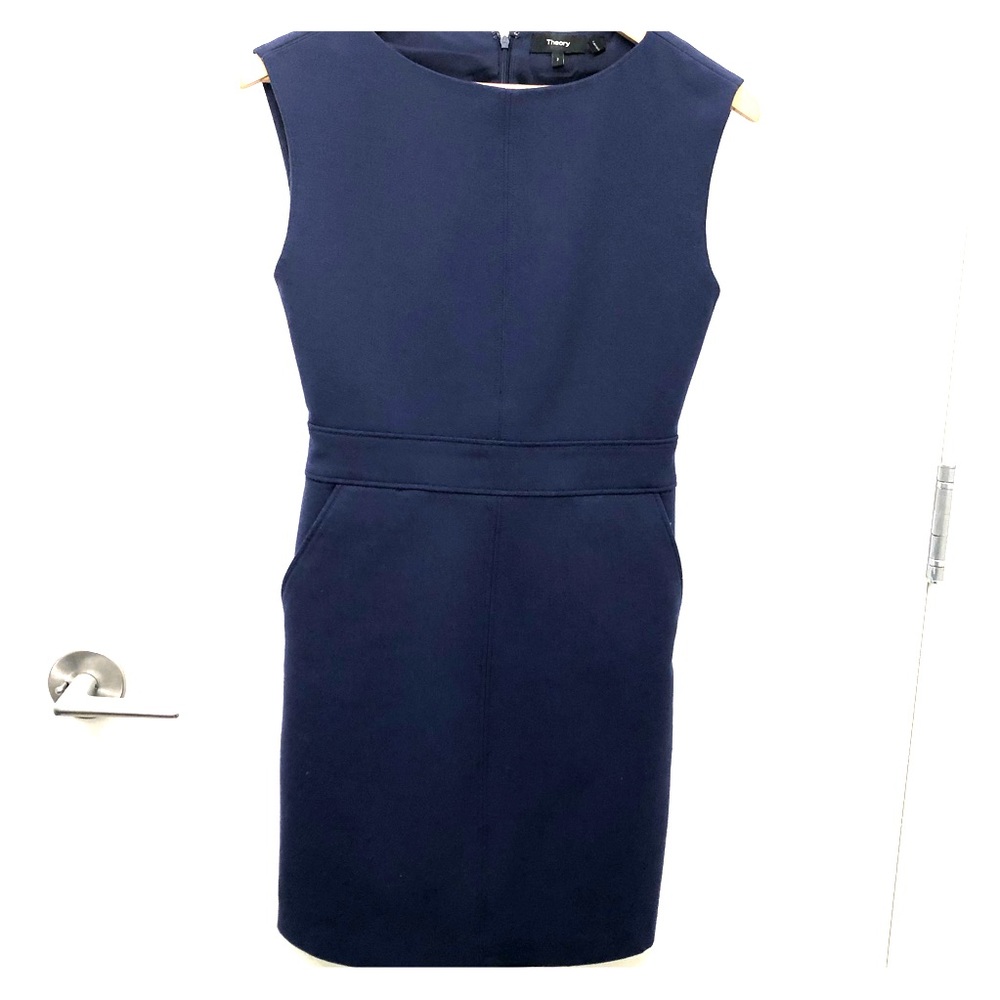 Theory Front Slit Dress